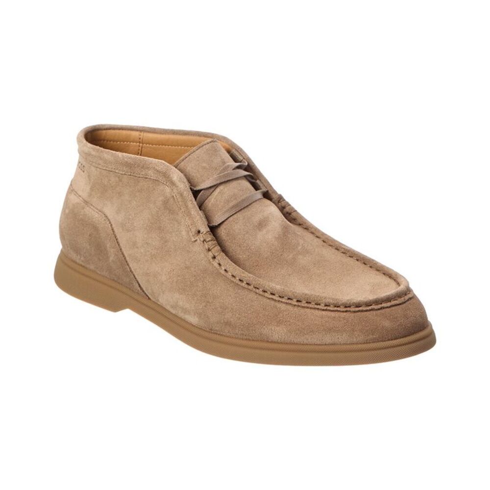 Hugo Boss Sienne Suede Boot, Beige